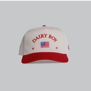 Dairy Boy Trucker Hat (Red)